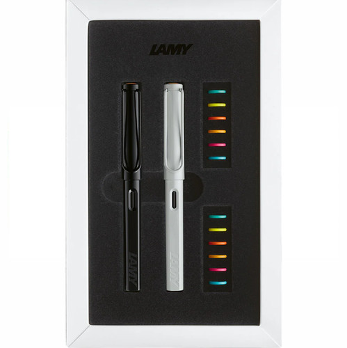 Lamy safari fountain pen - fountain, set
