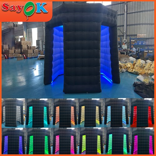 Octagon inflatable photo - photo, booth