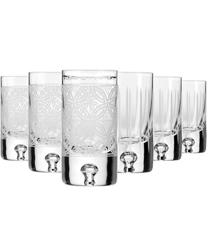 Krosno vodka liqueur glasses - krosno,