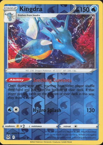 Pokemon kingdra 037 196 - 037/196, rare