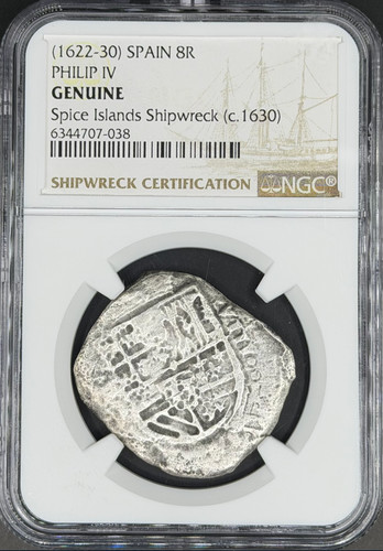 1622 reales cob spain - 1622-30,