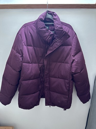 Zara puffa jacket small - jacket,