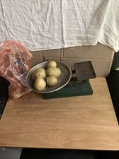 vintage green painted metal