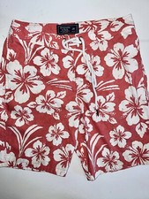 ABERCROMBIE & FITCH RED WHITE