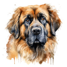 4X Leonberger Car Decal Dogs