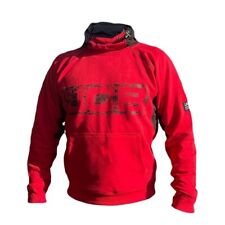JCB Workwear Horton Trade Hoodie Red & Black Hooded Jumper - Sizes S-2XL