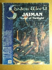 Jaiman Land of Twilight Rolemaster Shadow World By I.C.E. Booklet Only No Maps