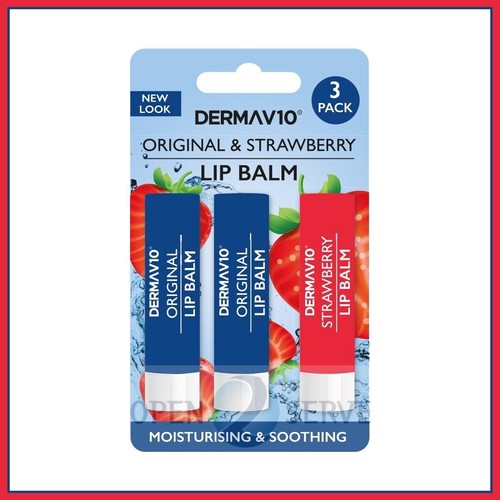 Derma v10 lip - balm, soothing