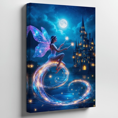 Whimsical fairy with - whimsical,