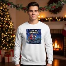 Let's Go Santa Xmas Biker