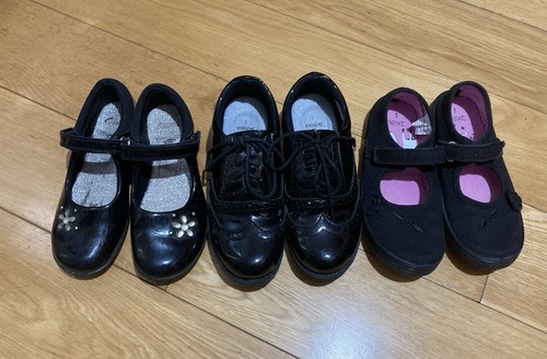 Girls school shoes bundle size - school,