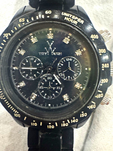 Toywatch black chronograph - toywatch,