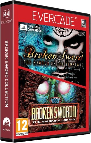 Evercade broken sword double - broken,