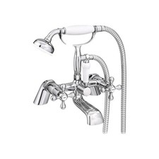 B&Q Classic Chrome Bath Shower