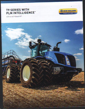 New Holland "T9 Series" Articulated Tractor With PLM Intelligence Brochure