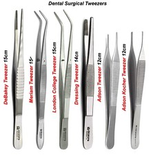 Medical Surgical Thumb Dressing Forceps Cotton Pliers Dental Anatomical Tweezers