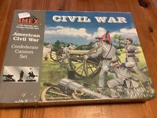 Imex Civil War Confederate Cannon set. sealed.