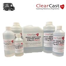 Epoxy Deep Pour Clear Casting Resin. River Tables & Embedding 725g - 5.8kg Kits