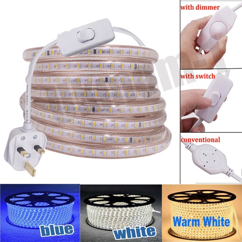 Plug led strip lights 3014 - uk,