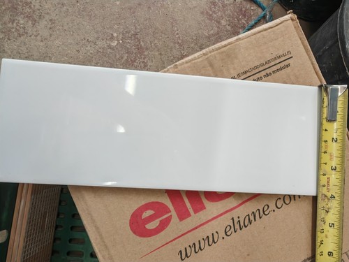 Plain white tiles - white,