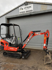 KUBOTA KX016-4  2020 1400hrs 1.6t Mini Excavator/Digger £9,995+VAT finance avail