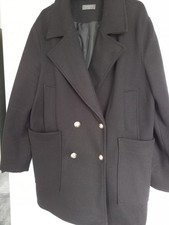 Womens Coat Peacoat style size