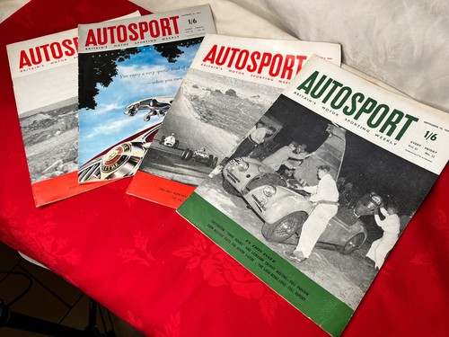 Autosport magazine circa - 4,