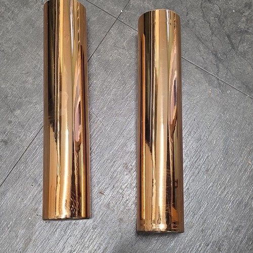 Glass copper round hollow - glass,