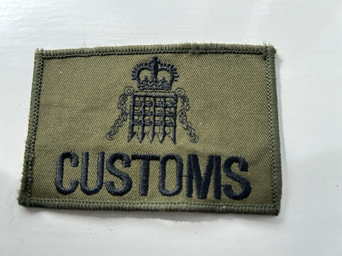 Customs excise badge - badge,