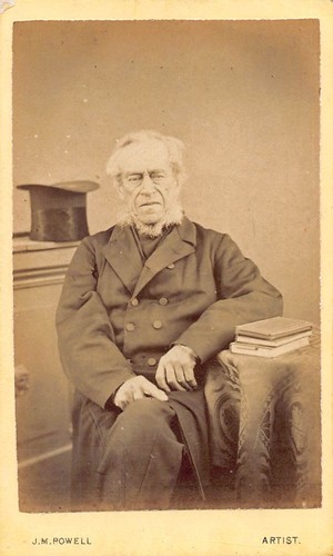 Victorian old man - beard, top
