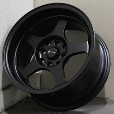 16x8 Matte Black Wheels Vors