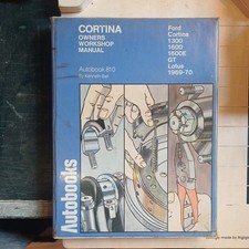 Autobooks FORD CORTINA MK2 1300 & 1600 (INCL 1600E , LOTUS & GT) 1969-70