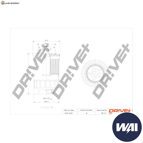 Fuel filter dp1110 - fuel,