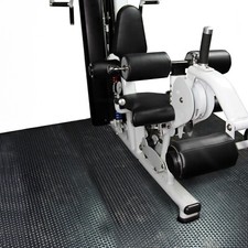 Rubber gym mats 6x4ft 10mm - gym,