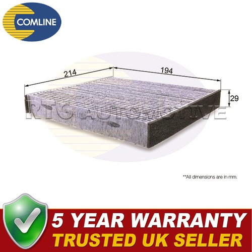 Comline cabin filter fits - cabin,