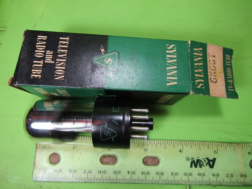 Sylvania 6k6gt vacuum tube - 6k6gt,