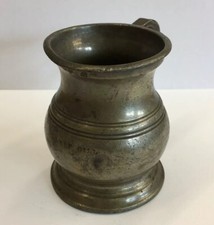 Antique Pewter Half (1/2) Gill