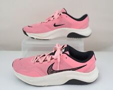 Nike Legend Essentials Trainers Pink Running Gym UK4 EUR 37.5