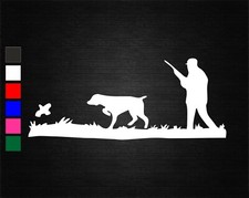 HUNTING DOG GUN 2 VINYL DECAL