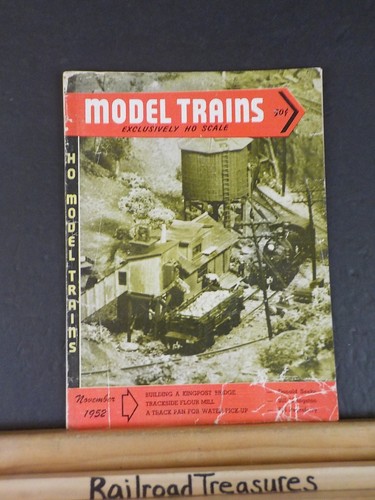 Model trains 1952 november - model,