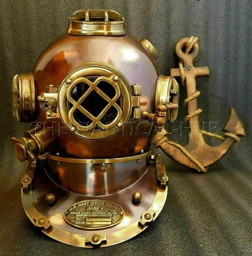 Antique diving divers - 18",
