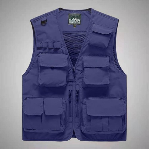 Men cargo multi pockets - men, vest