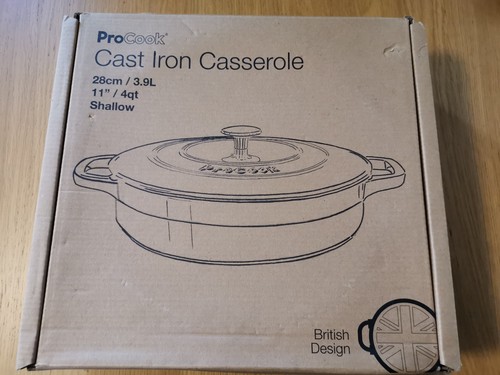 Procook cast iron casserole - procook,