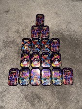 17 X Pokemon Mega Evolutions Mini Tins Unsealed