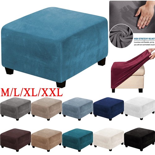 Footstool velvet covers - footstool,