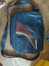 Lambretta Classic Retro Navy Messenger Shoulder  Bag