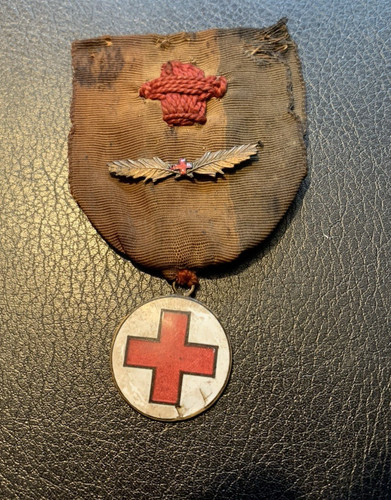 Ww1 french red cross - cross, medallion