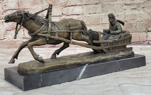Russian bronze sculpture man - russian,