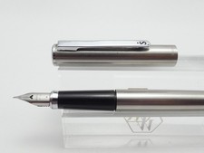 Vintage Sheaffer Sailor Japan Steel Fountain Pen, CT, Medium Steel Nib *Ex Cond*