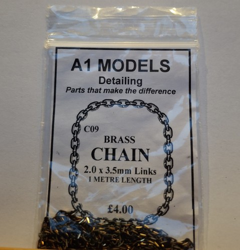 Models brass chain 1 - ,